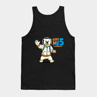 Polar Bear Give Me Five Tank Top